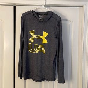 Under Armour Threadborne Logo Men’s Heat Gear ultralight hoodie Size M